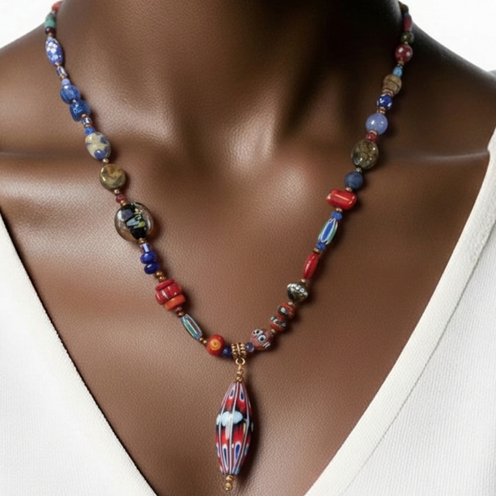 Colorful Beaded Necklace